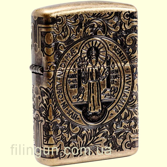 Зажигалка Zippo 29719 Armor St. Benedict Design