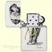 Зажигалка Zippo 29844 SPAZUK Elephant White Matte
