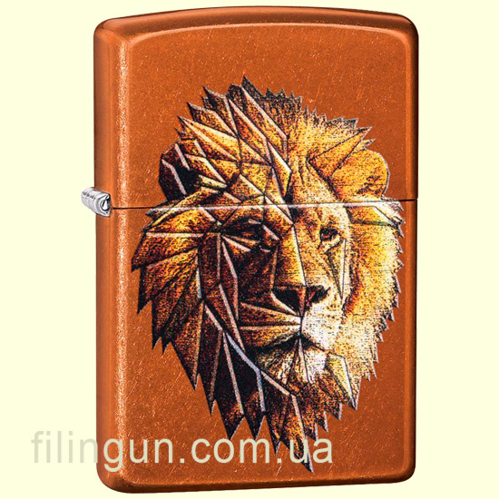 Зажигалка Zippo 29865 Polygonal Lion Design
