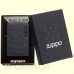 Зажигалка Zippo 29989 Tone on Tone Design Black Matte
