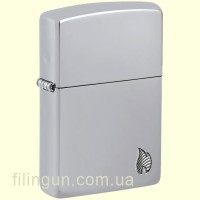 Зажигалка Zippo 46396 Armor Chrome Flame Design