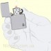 Зажигалка Zippo 46396 Armor Chrome Flame Design