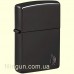 Зажигалка Zippo 46402 Armor High Polish Black Flame Design