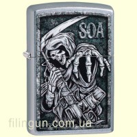 Зажигалка Zippo 49004 Sons of Anarchy Grim Reaper