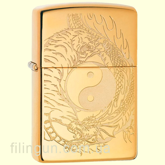 Зажигалка Zippo 49024 Tiger and Dragon Design