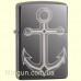 Зажигалка Zippo 49028 Anchor Design Black Ice