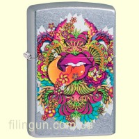 Зажигалка Zippo 49110 Psychedelic Lip Design