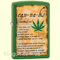Зажигалка Zippo 49119 Cannabis Design