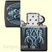 Зажигалка Zippo 49122 Winged Monster Design Black Matte