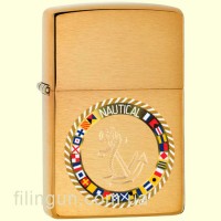 Зажигалка Zippo 49128 Nautical Flags Design