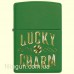 Зажигалка Zippo 49138 Lucky Charm Design Moss Green Matte