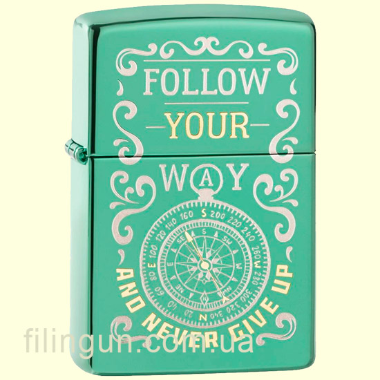 Зажигалка Zippo 49161 Follow Your Way Design