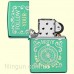 Зажигалка Zippo 49161 Follow Your Way Design High Polish Green