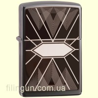 Зажигалка Zippo 49164 Triangles Geometry Design