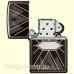 Зажигалка Zippo 49164 Triangles Geometry Design
