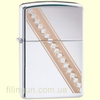 Зажигалка Zippo 49168 Ribbon Diamonds Design