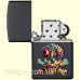 Зажигалка Zippo 49187 Skull Design Black Matte