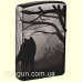 Зажигалка Zippo 49188 Wolves Design Black Ice