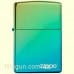 Зажигалка Zippo 49191ZL Classic High Polish Teal Zippo Logo