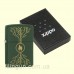 Зажигалка Zippo 49221 Flame Tech Design Green Matte
