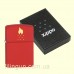 Зажигалка Zippo 49231 Chimney Holes Design Red Matte