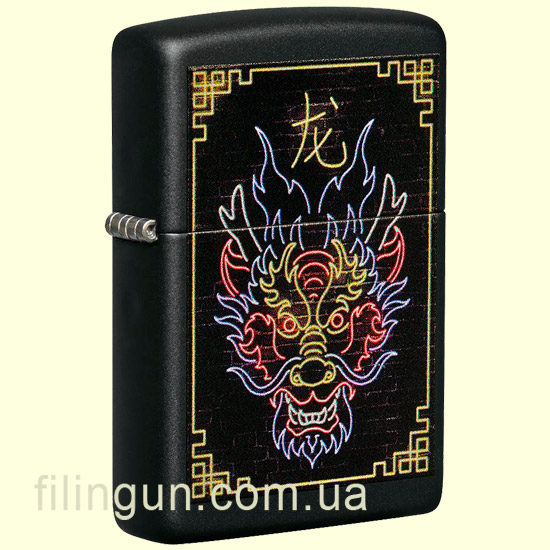 Зажигалка Zippo 49396 Neon Dragon Design