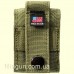 Подарочный набор Zippo 49400 Black Crackle Lighter and Tactical Pouch OD Green Gift Set