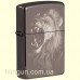 Запальничка Zippo 49433 Lion Design Black Ice