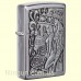 Зажигалка Zippo 49442 Skull and Angel Emblem Design Street Chrome
