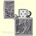 Зажигалка Zippo 49442 Skull and Angel Emblem Design Street Chrome