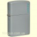 Зажигалка Zippo 49452ZL Classic Flat Grey Zippo Logo