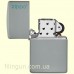 Зажигалка Zippo 49452ZL Classic Flat Grey Zippo Logo