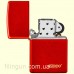 Зажигалка Zippo 49475ZL Classic Metallic Red Zippo Logo