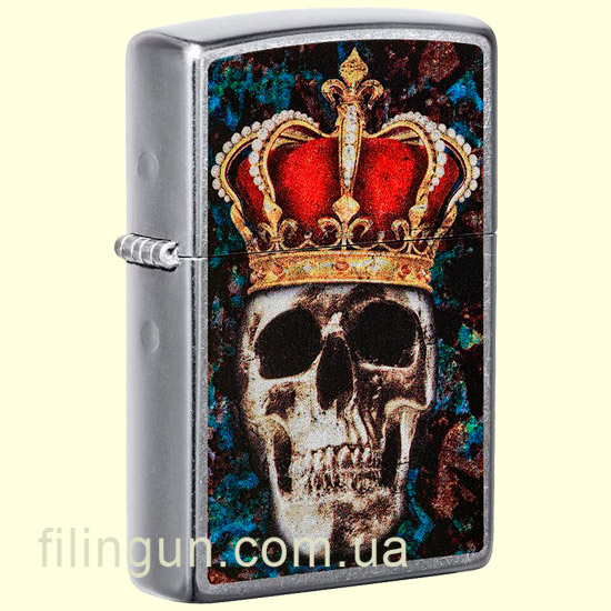 Зажигалка Zippo 49666 Skull King Design