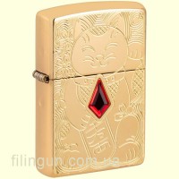 Зажигалка Zippo 49802 Armor Lucky Cat Design