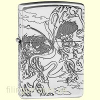 Зажигалка Zippo ZA-3-10A-1 Fujinraijin