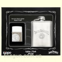 Подарочный набор Zippo 24652 Jack Daniel's Lighter & Flask