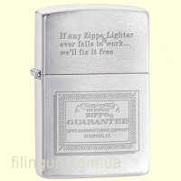 Зажигалка Zippo 324555 Guarantee