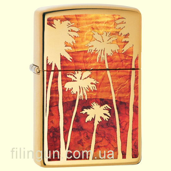 Зажигалка Zippo 29420 Fusion Palm Tree Sunset