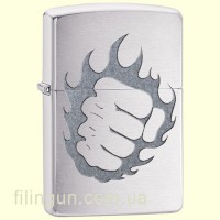 Зажигалка Zippo 29428 Tattoo Fire & Fist