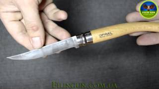 Нож Opinel Effile 10 VRI бук, филейный