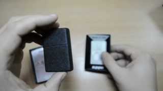 Зажигалка Zippo 236 Black Crackle