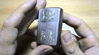Зажигалка Zippo 24906 Gold Scroll