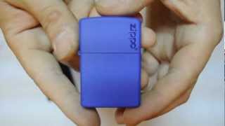 Зажигалка Zippo 229 ZL Royal Blue Matte
