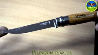 Нож Opinel Effilts 10 cm oliv