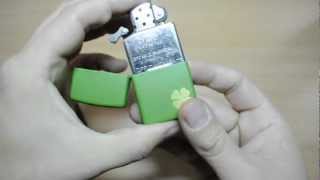Зажигалка Zippo 21032 Shamrock