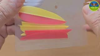 Оперение для стрел Man Kung VANE-3 9 шт/уп