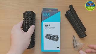 Цевье FAB Defense NFR Carbine Length M16 Aluminum Quad Rail