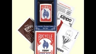 Подарочный набор Zippo 24880 Lighter & Playing Cards