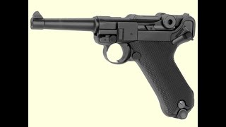 Пневматический пистолет KWC Luger P-08 Blowback